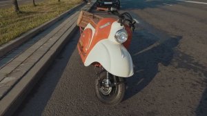 Советский Мотороллер с электромотором Тула Т-200