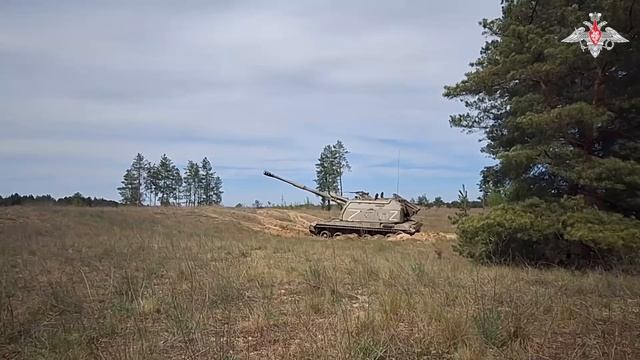 Боевая работа артиллерии «Мста-С» в зоене проведения спецоперации