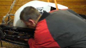 Как заменить катковую подвеску на склиз на мотобуксировщике