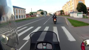 Проезжаем город Береза (Беларусь)