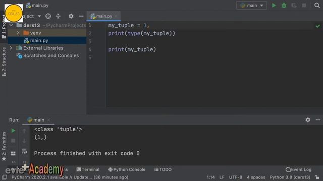 CBİLAB'DAN PYTHON DERSLERİ 13 : Tuple'lar смотреть онлайн