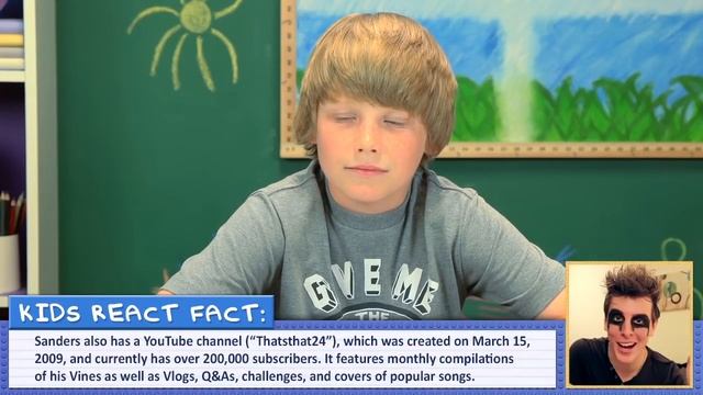 KIDS REACT TO THOMAS SANDERS VINES смотреть онлайн