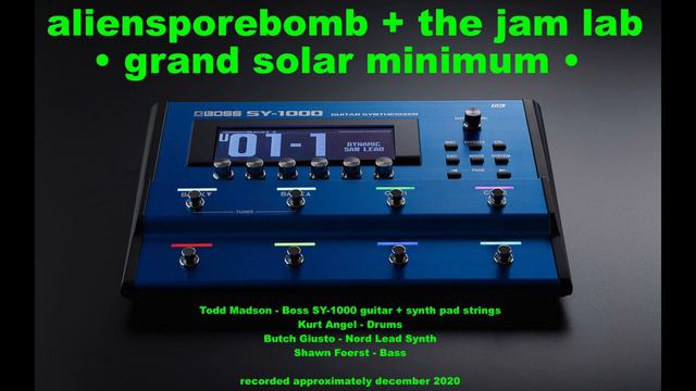 aliensporebomb with the jam lab - "Grand Solar Minimum" смотреть онлайн
