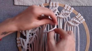 DIY: Macrame Tree of Life Tutorial / How to Make Macrame DreamCatcher