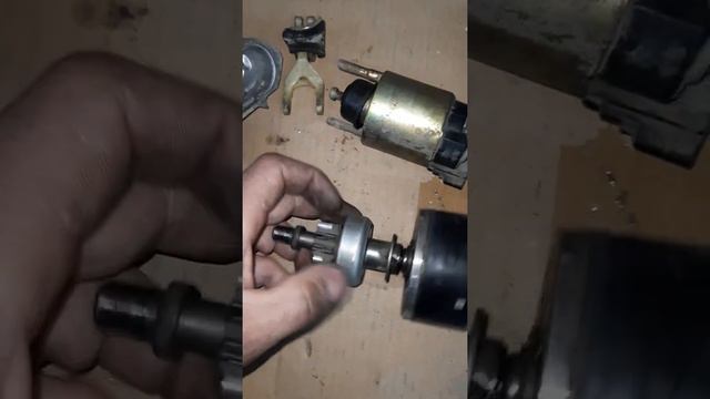 Разборка стартера Toyota Mark2 GX110 смотреть онлайн