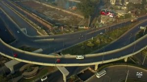 Aerial Tour of Faisalabad city, Pakistan.