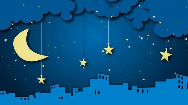 Детская колыбельная для ребенка и успокаивающая анимированная заставка