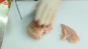 Самый Простой Способ Как Нарезать Куриный Шницель!