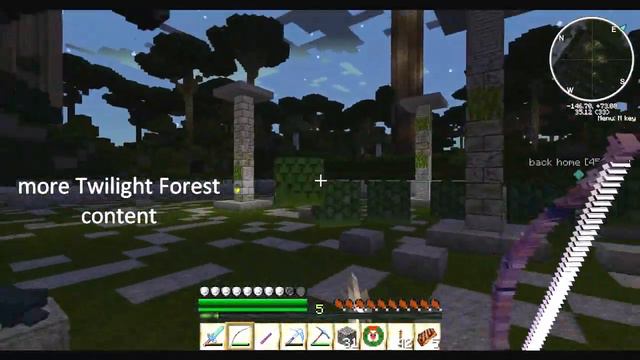 Glixyl MoSMP v3.3 - Minecraft Mod Pack with auto-installer for SMP смотреть онлайн