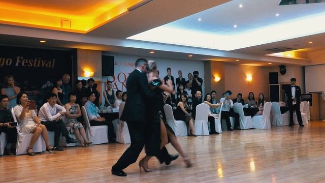 Kirill Parshakov & Anna Gudyno "El Marne" 2/3, first day of 2019 Seoul Lime Tango Festival смотреть онлайн