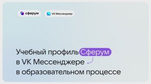 Возможности сервиса VK Мессенджер (Часть 2), спикер Ирина Белевская