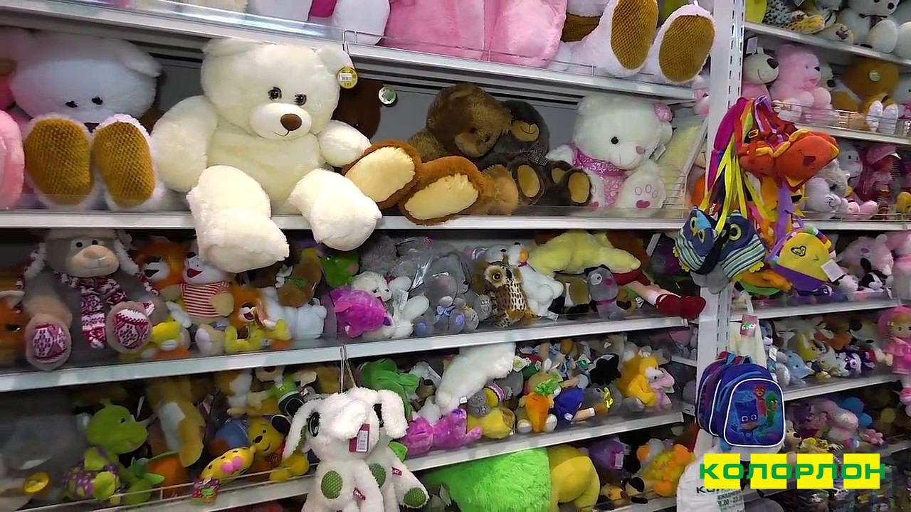 Мягкие игрушки в Новосибирске в КОЛОРЛОН ВТД смотреть онлайн