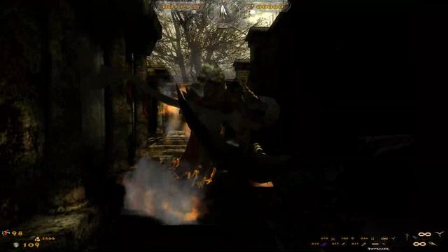 Painkiller Reload Прохождение Глава 1 Уровень 5 Кладбище, сложность Painkiller Версия игры 4.2 смотреть онлайн