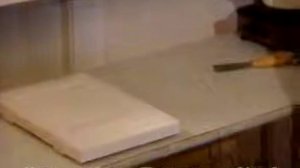 Иконная доска и левкас. 2002 год.