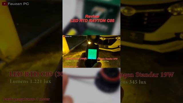 LED RTD Rayton C05 3000K #ledmobil #foglamp #rtd