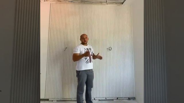 Монтаж 3д панелей с натяжным потолком Pat 1