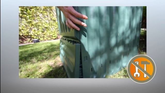 Компостер садовий Garantia Eco King смотреть онлайн