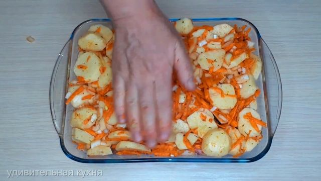 Гратен из КАРТОШКИ под СЫРНОЙ Корочкой