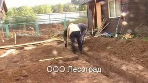 Бурение скважины под свайный фундамент (ТИСЭ)