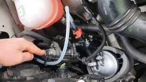 Установка Двухмикронного топливного фильтра на Fiat Doblo II (263) 1.3D, engine 199A3.000