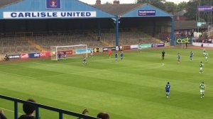 Carlisle Utd 3 Hibs 4, Kamberi scores Hibs first goal