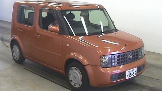 2003 NISSAN CUBE BZ11 - Japanese Used Car For Sale Japan Auction Import смотреть онлайн