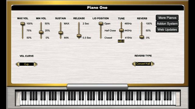 Free Yamaha C7 Conservatory Grand Piano VST Emulation