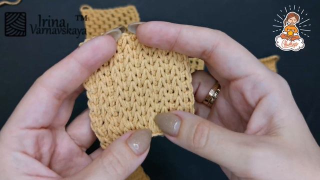 Тунисское вязание крючком для начинающих. Обзор МК от школы вязания Свитер. Учимся вязать вместе!