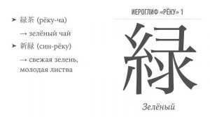 Изучение для высшего уровня японского языка : Кандзи - Японские Иероглифы (3) «РЁКУ»