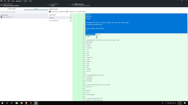 Third Person Game Design Scenarios - Unity and GitHub Project Setup смотреть онлайн