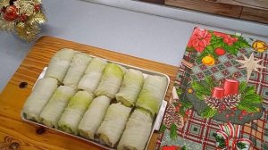 Голубцы из пекинской капусты в духовке.