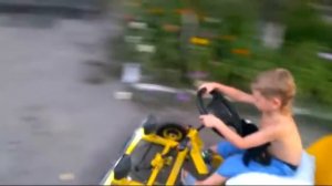 Самодельная электромашинка детская