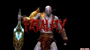 Mortal Kombat Fatalities Part 67 - Kratos