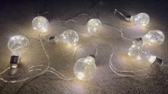 Гирлянда ретро-лампочки смотреть онлайн