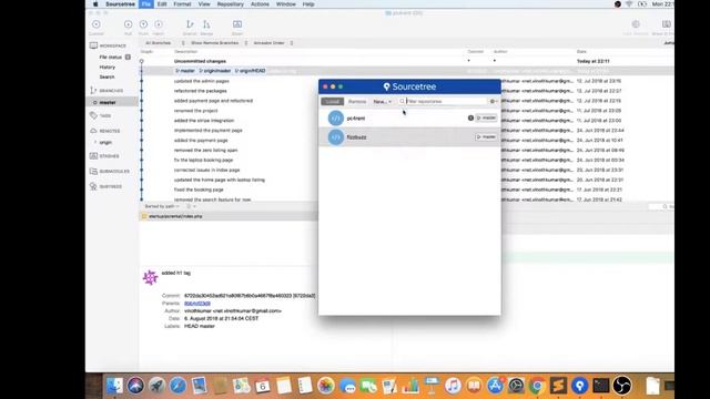 GIT SOURCE TREE COMMIT PUSH PULL CLONE | InterviewDOT