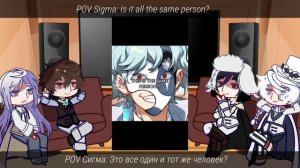 BSD react to M!Y/N as Il Dottore 【Bungou Stray Dogs x Genshin Impact】 RUS/ENG