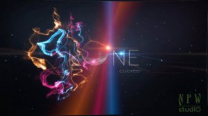 Intro for LuneColoree compony. Заставка для компании производящей краску