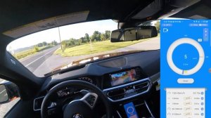 0-100 BMW M340i xdrive 2021 acceleration dragy / БМВ M340i xdrive замер разгона 0-100 км/ч