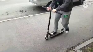 учу трюкам друга на самокате за 24 часа
