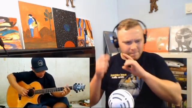 Alip BaTa Java song " Layang Kangen - Didi kempot " Fingerstyle Reaction (Subtitle Indo) смотреть онлайн