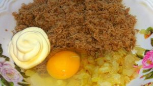 Жареные котлеты из отварного мяса