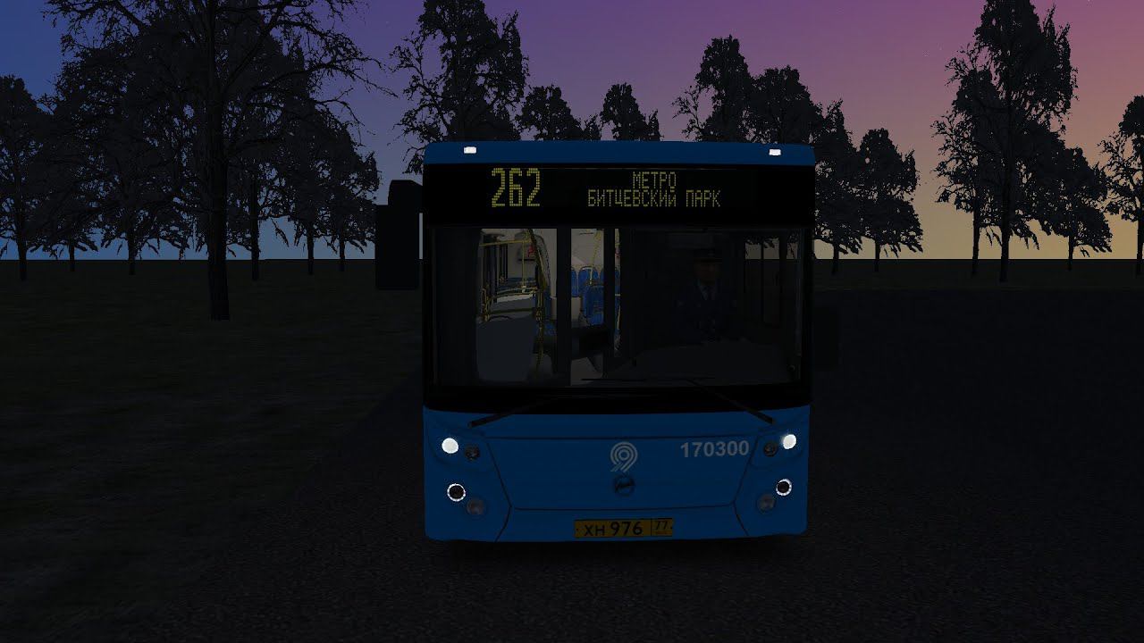 OMSI 2 Южная Москва по маршруту 262 с голосовым информатором смотреть онлайн