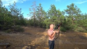 Турбо выживание в лесу) стреляем с Карабина Anschutz 525