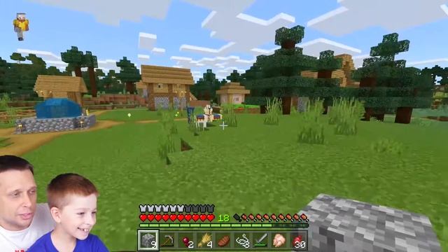 Отправляемся на поиски РАЗБОЙНИКОВ в Майнкрафт! смотреть онлайн