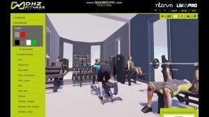 Проект тренажерного зала 60 кв