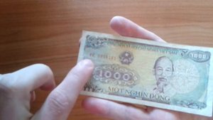 Видео: Сколько стоит купюра 1000 вьетнамских донгов?