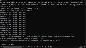 MySql server with docker in telugu | cdd lab 10