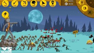 Stick War Legacy - New Missions - HUGE MINER - 100 Frog Zomies vs Stone Giant Gamepaly Update