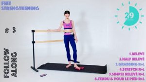 10 minutes FEET STRENGTHENING follow-along WORKOUT with ballerina Maria Khoreva