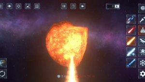 играю в новую игру где надо разрушать планеты показываю все планеты по частям
